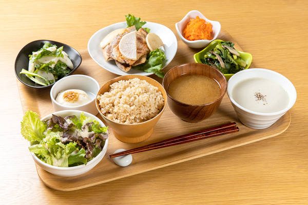 豚肉と根菜の生姜焼き